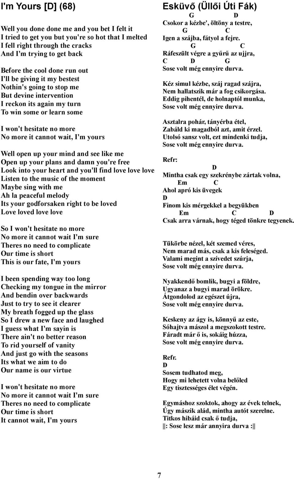 Dalmutató 16 tonna...14 A harangok dala...19 A költő visszatér...20 All My  Loving...5 Alleluja...3 An American Trilogy...19 Bájoló... - PDF Ingyenes  letöltés