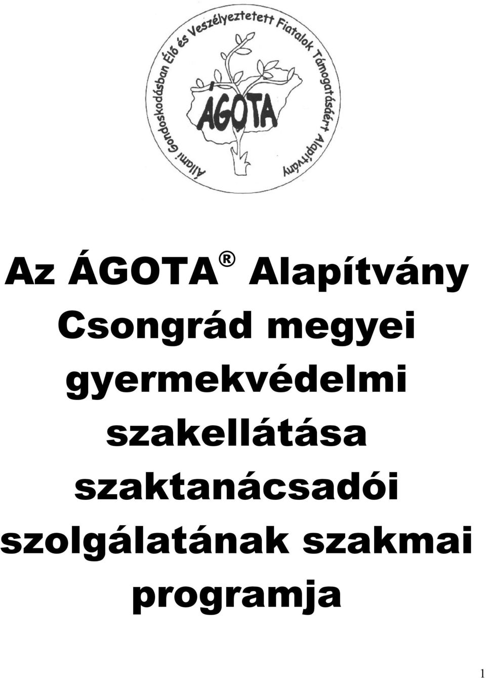 gyermekvédelmi szakellátása