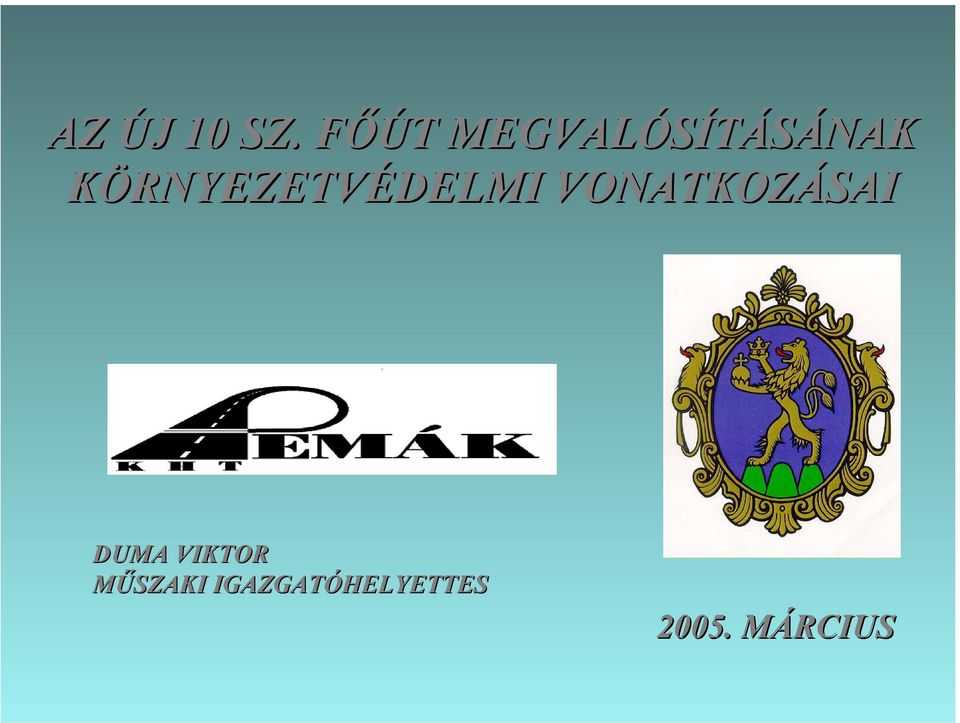 KÖRNYEZETVÉDELMI