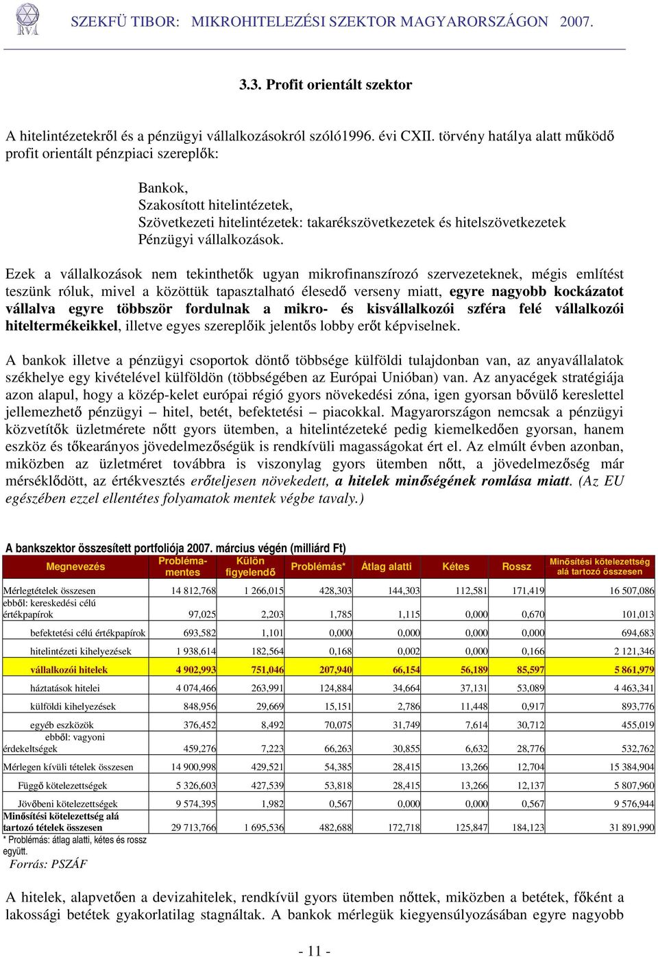 Ezek a vállalkozások nem tekinthetık ugyan mikrofinanszírozó szervezeteknek, mégis említést teszünk róluk, mivel a közöttük tapasztalható élesedı verseny miatt, egyre nagyobb kockázatot vállalva