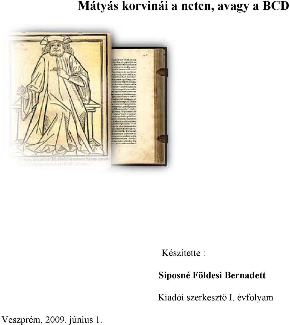 Bernadett Kiadói szerkesztő I.