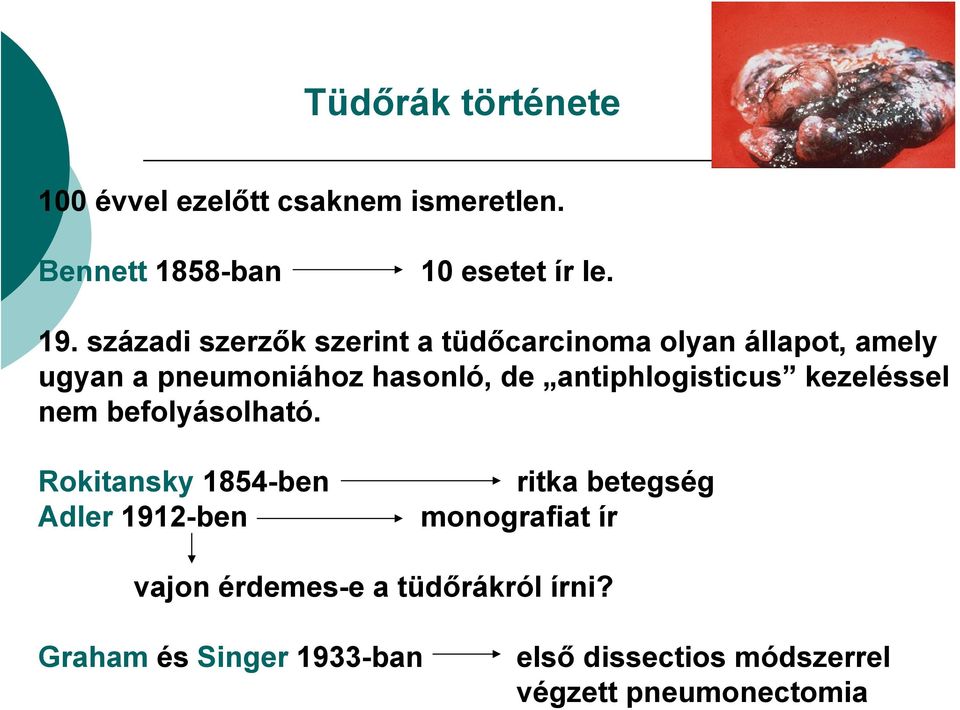 antiphlogisticus kezeléssel nem befolyásolható.