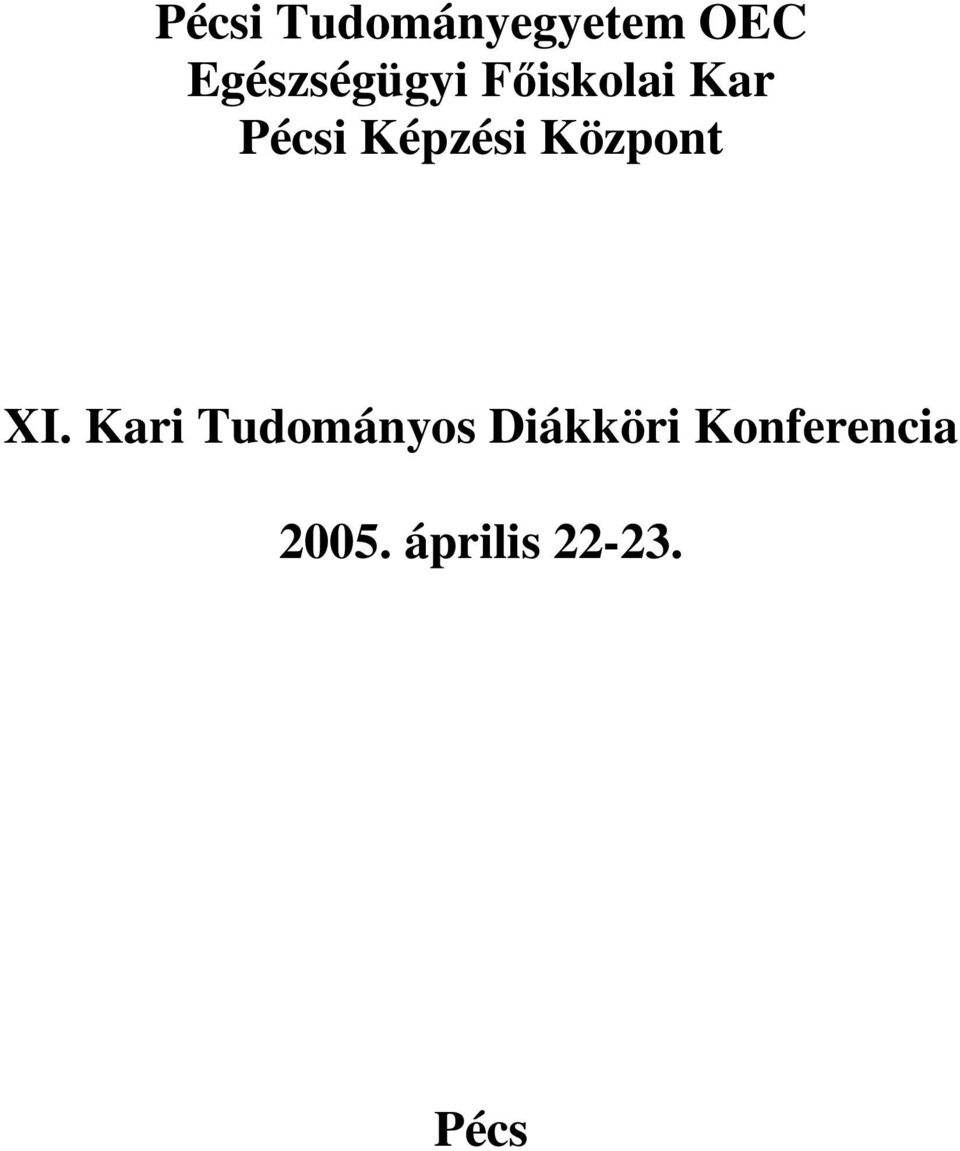 Képzési Központ XI.