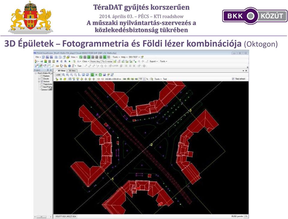 és Földi lézer