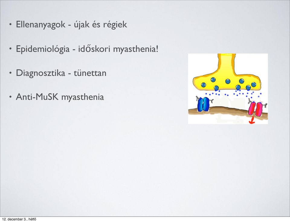 időskori myasthenia!