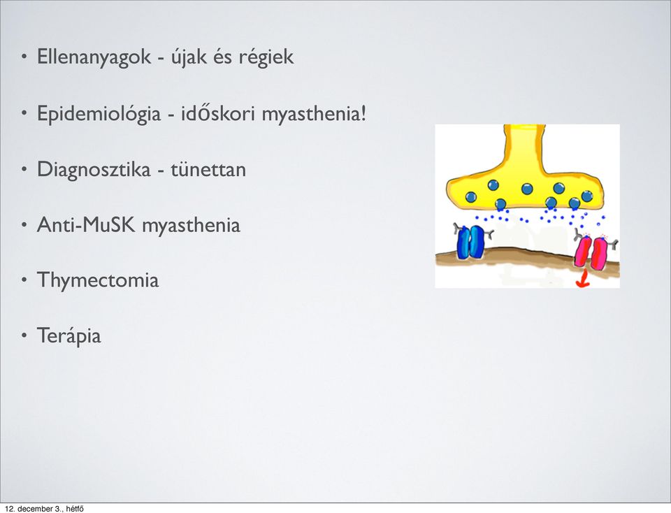 myasthenia!