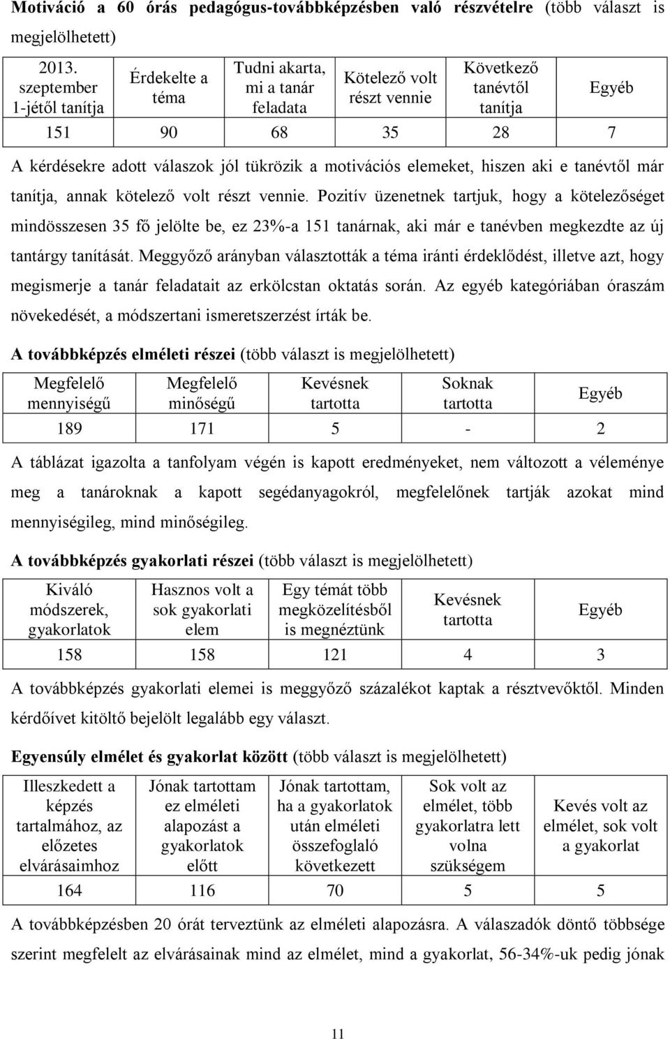 motivációs elemeket, hiszen aki e tanévtől már tanítja, annak kötelező volt részt vennie.
