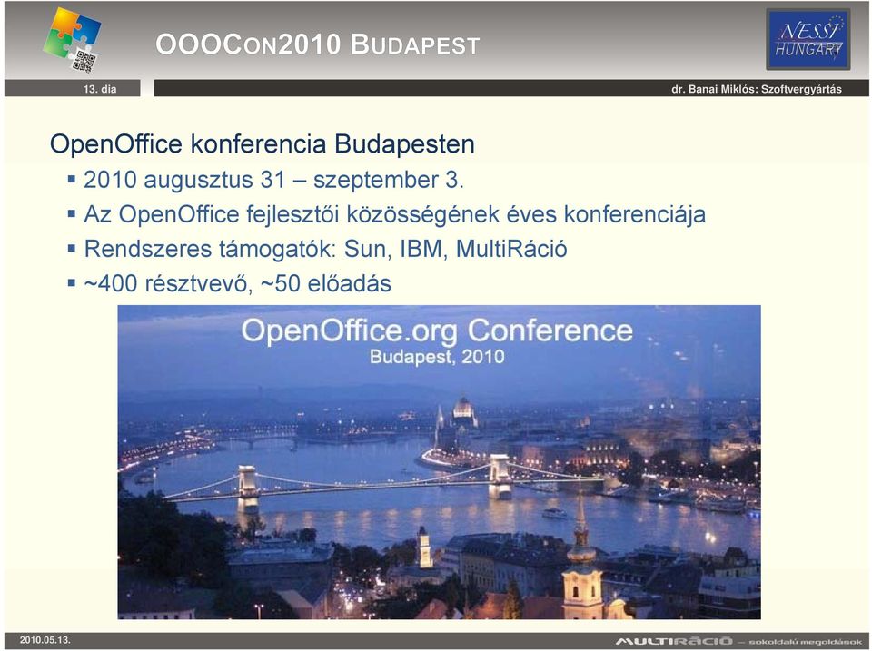 Az OpenOffice fejlesztői közösségének éves