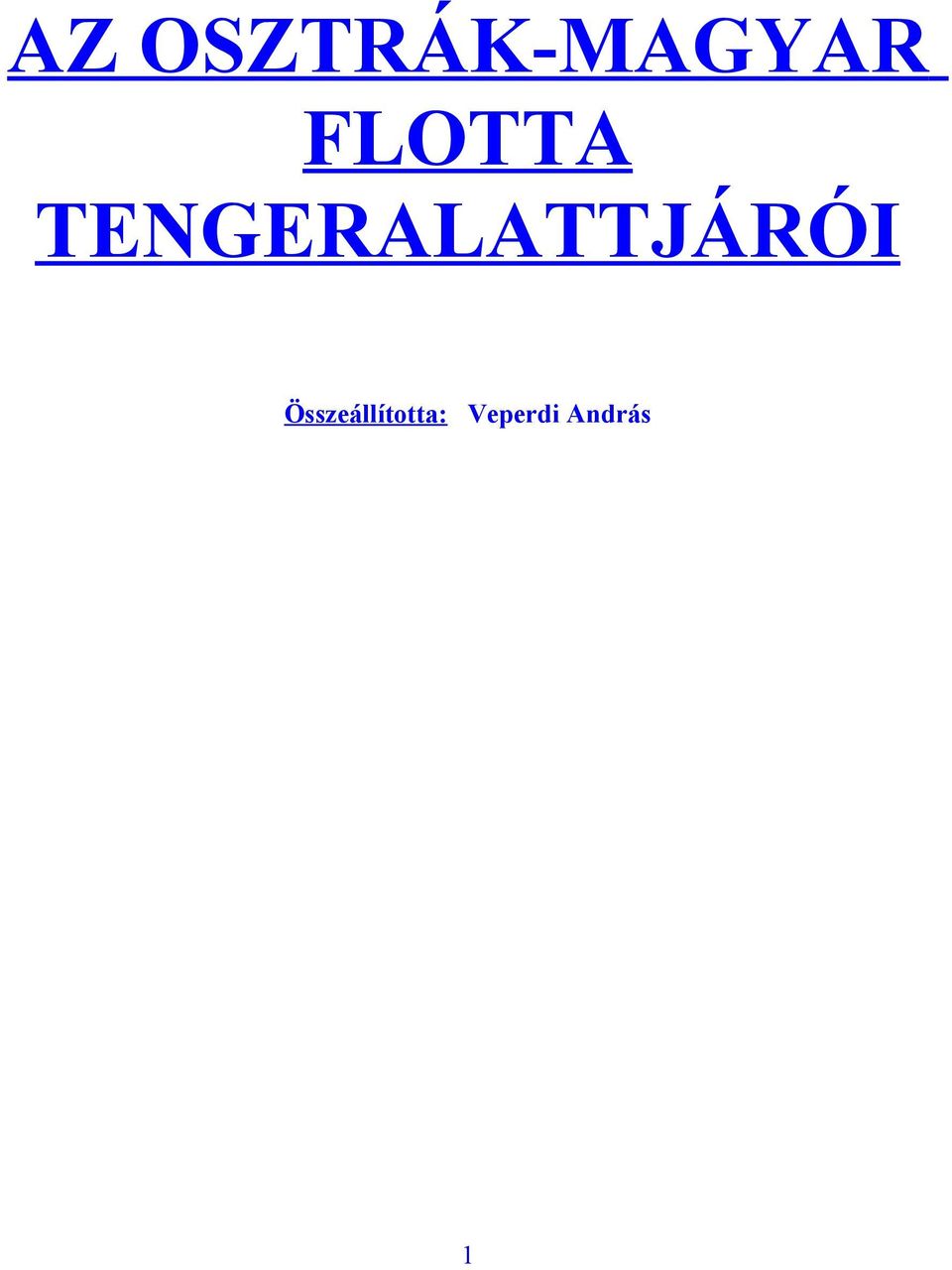 TENGERALATTJÁRÓI