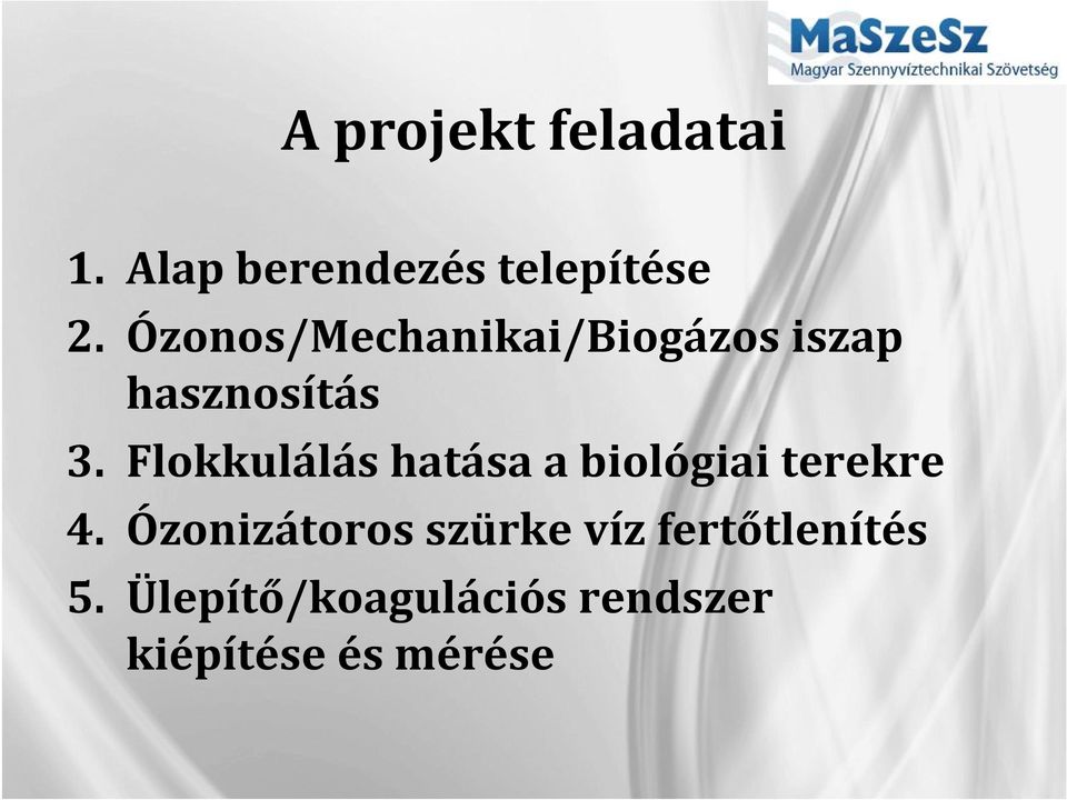 Flokkulálás hatása a biológiai terekre 4.