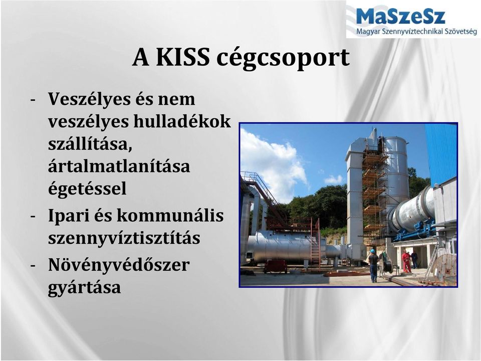 ártalmatlanítása égetéssel Ipari és