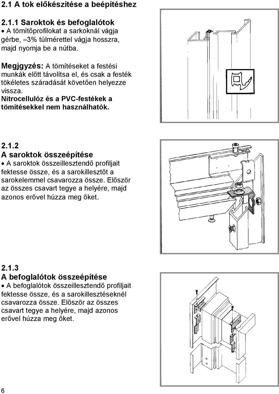 Beépítési- és karbantartási utasítás - PDF Ingyenes letöltés