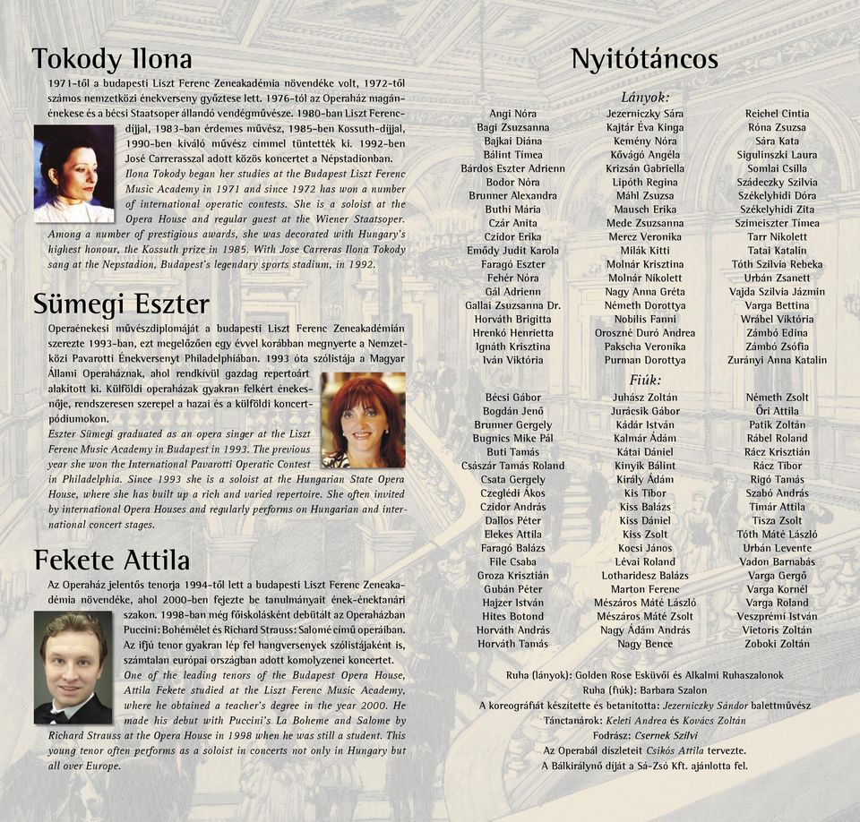1980-ban Liszt Ferencdíjjal, 1983-ban érdemes mûvész, 1985-ben Kossuth-díjjal, 1990-ben kiváló mûvész címmel tüntették ki. 1992-ben José Carrerasszal adott közös koncertet a Népstadionban.