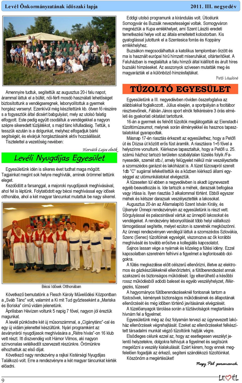 randevú levél formátumban