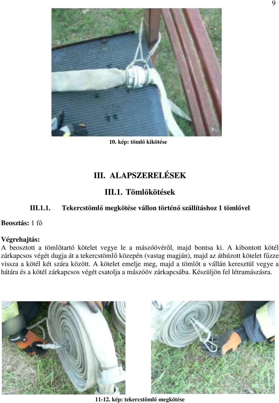 I.1. Tűzoltó szerek és felszerelések - PDF Ingyenes letöltés