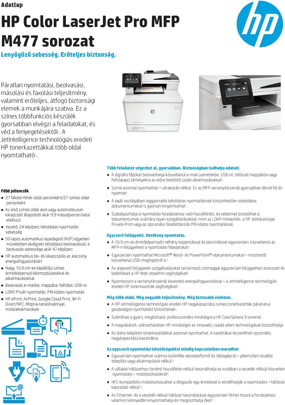 HP Color LaserJet Pro MFP M477 sorozat - PDF Free Download