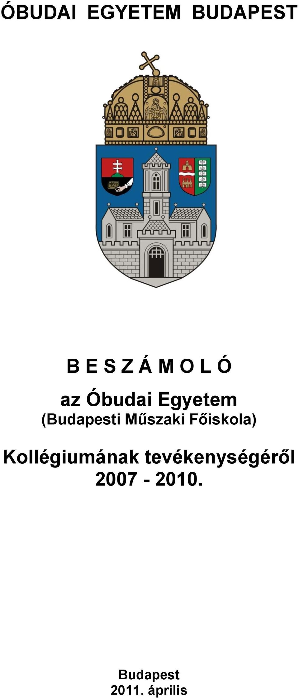 ÓBUDAI EGYETEM BUDAPEST - PDF Free Download