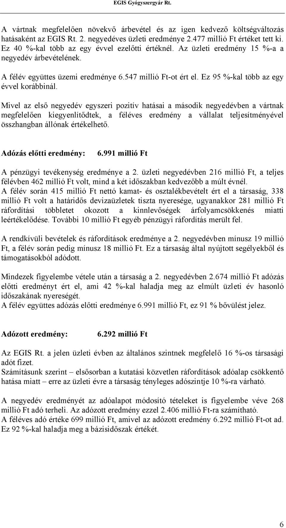 Ez 95 %-kal több az egy évvel korábbinál.