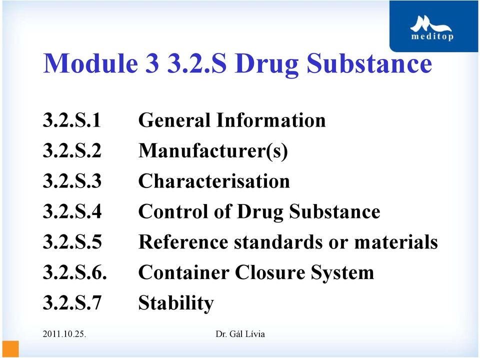 Control of Drug Substance Reference standards or materials