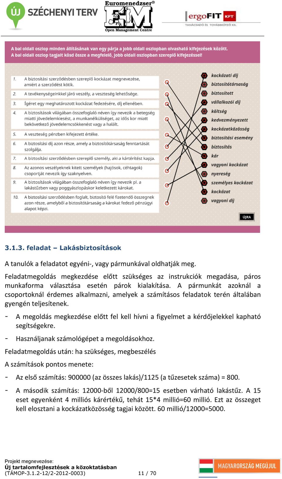 A pármunkát azoknál a csoportoknál érdemes alkalmazni, amelyek a számításos feladatok terén általában gyengén teljesítenek.