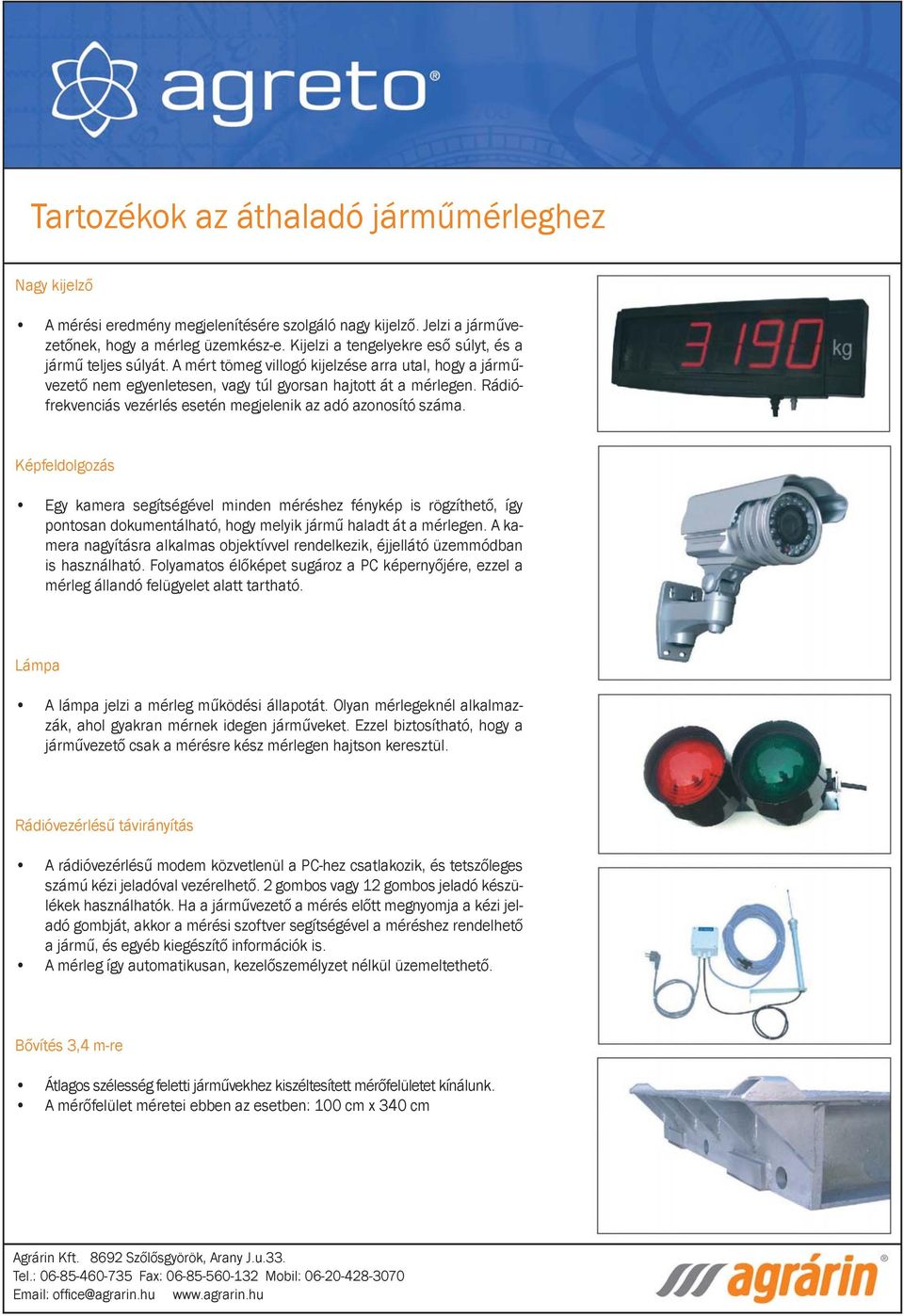 Mezőgazdasági mérlegek és mérőeszközök - PDF Ingyenes letöltés