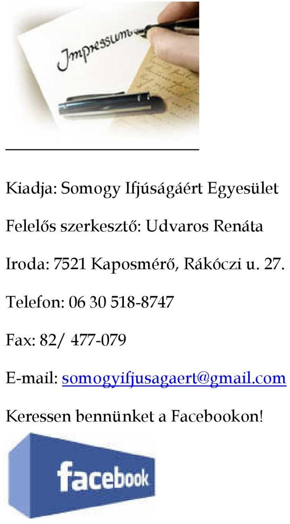 Rákóczi u. 27.