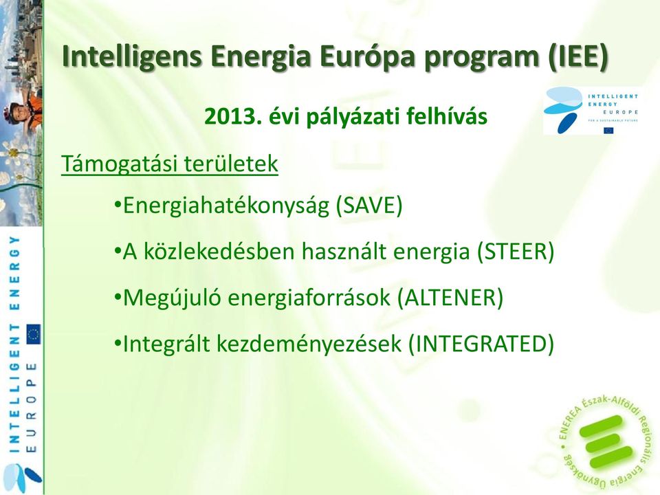 Energiahatékonyság (SAVE) A közlekedésben használt