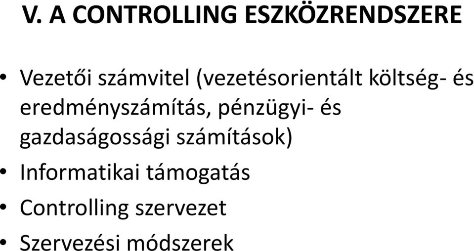 pénzügyi- és gazdaságossági számítások)