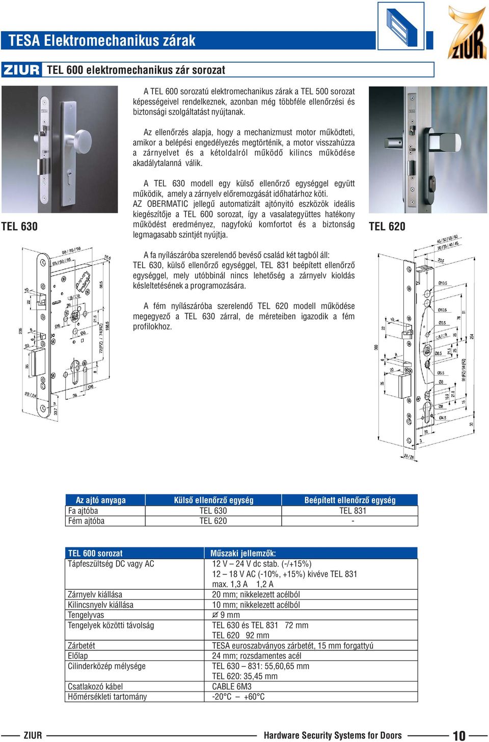 TESA elektromechanikus rendszerek - PDF Free Download