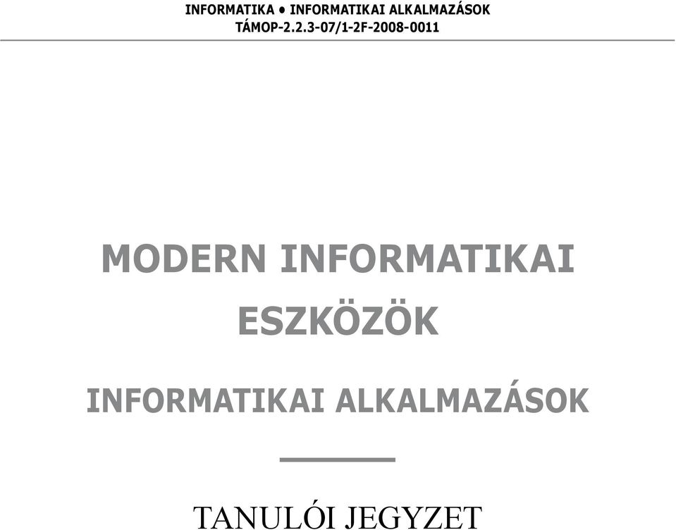 2.3-07/1-2F-2008-0011 Modern