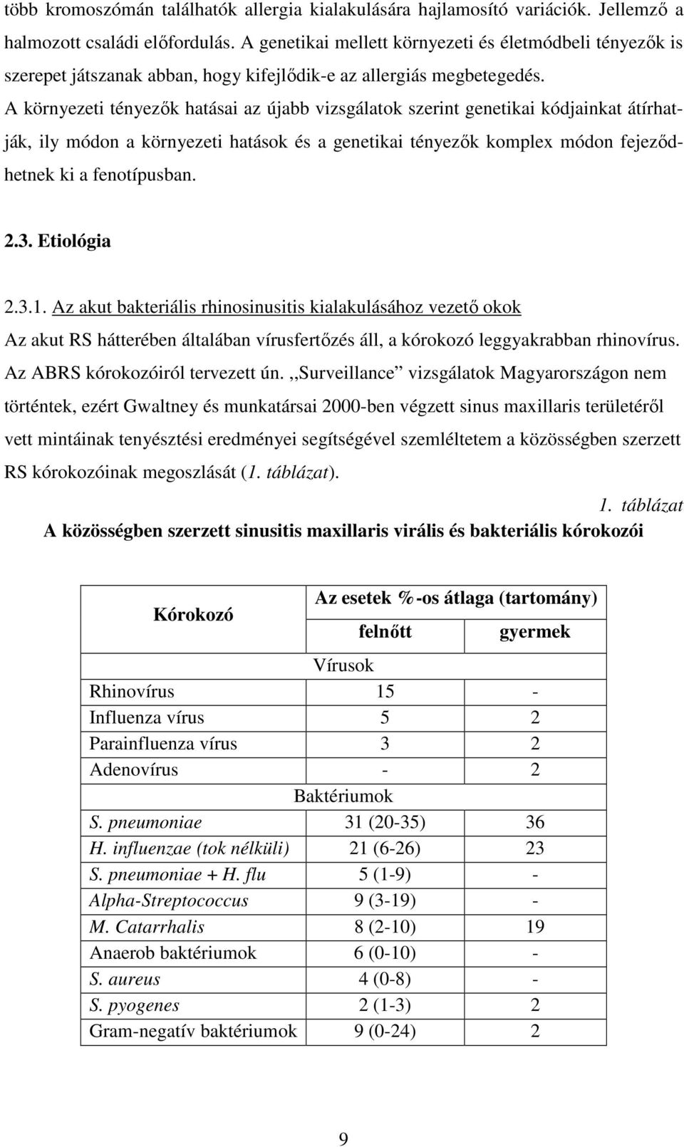 A környezeti tényezık hatásai az újabb vizsgálatok szerint genetikai kódjainkat átírhatják, ily módon a környezeti hatások és a genetikai tényezık komplex módon fejezıdhetnek ki a fenotípusban. 2.3.