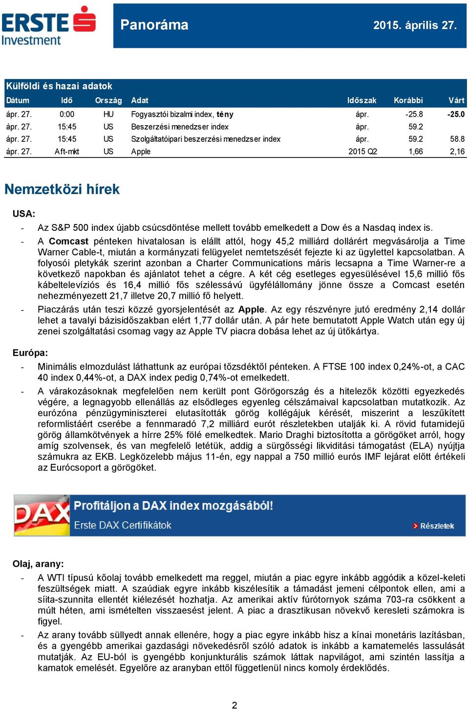 - A Comcast pénteken hivatalosan is elállt attól, hogy 45,2 milliárd dollárért megvásárolja a Time Warner Cable-t, miután a kormányzati felügyelet nemtetszését fejezte ki az ügylettel kapcsolatban.