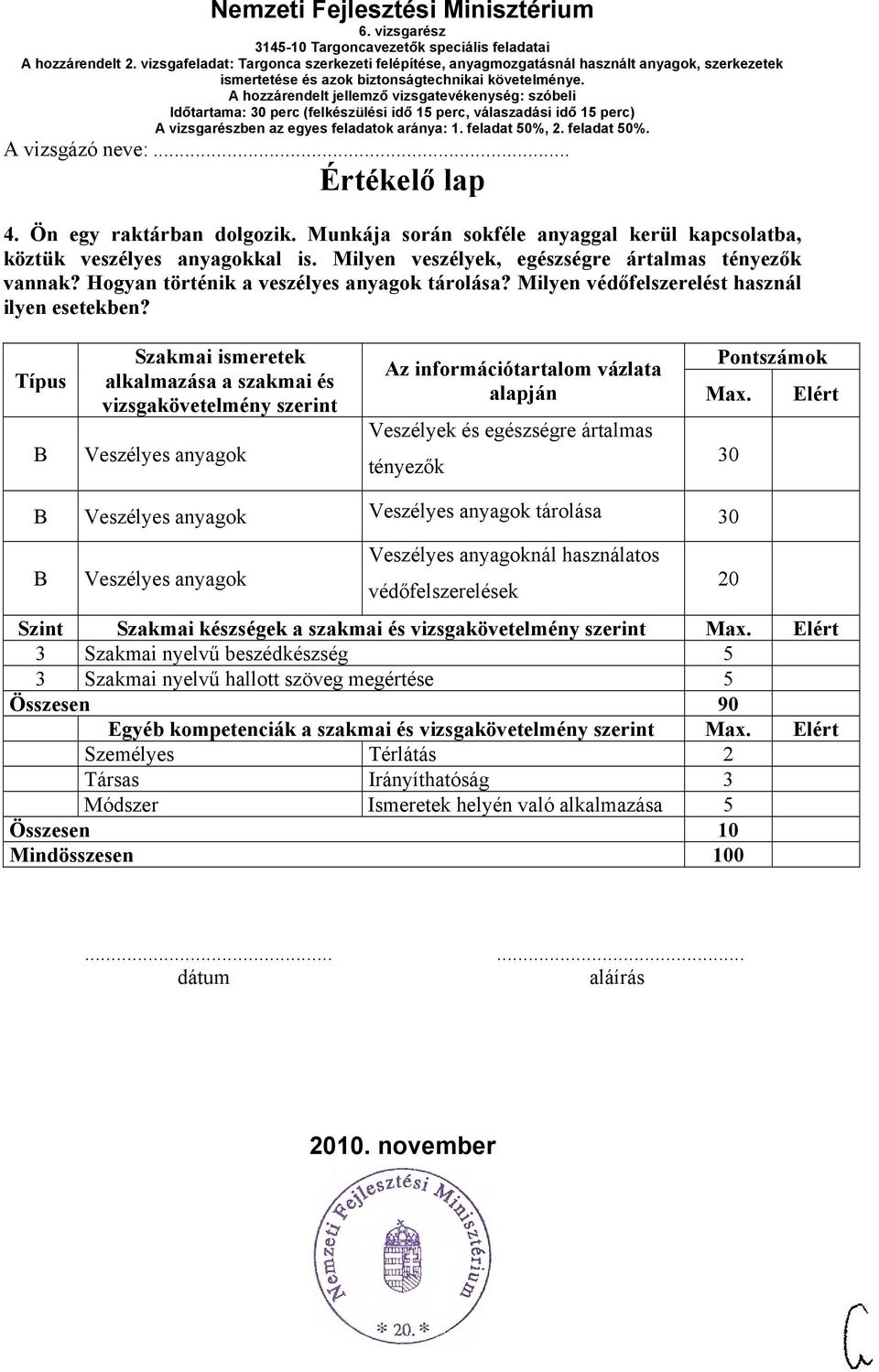 Hogyan történik a veszélyes anyagok tárolása? Milyen védőfelszerelést használ ilyen esetekben?