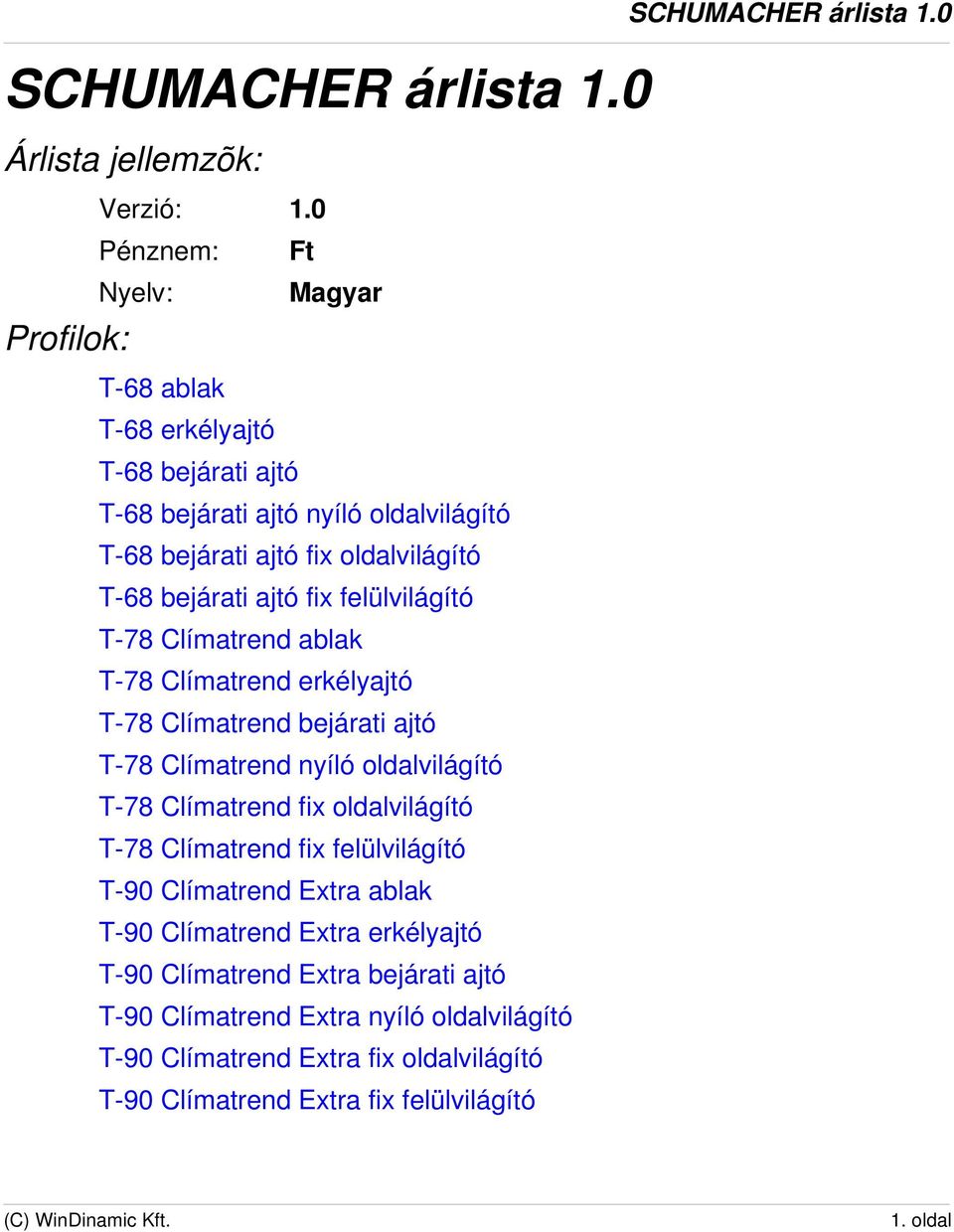 ajtó fix felülvilágító T-78 Clímatrend ablak T-78 Clímatrend erkélyajtó T-78 Clímatrend bejárati ajtó T-78 Clímatrend nyíló oldalvilágító T-78 Clímatrend fix