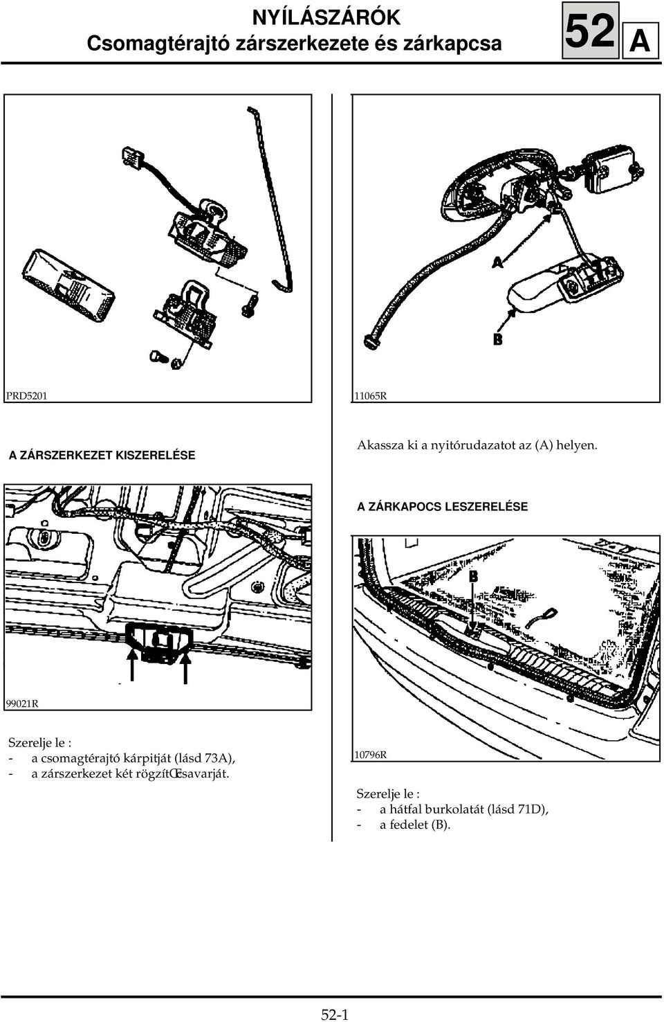 Scénic. Mechanikus szerkezetek és felszerelések ÁLTALÁNOSSÁGOK OLDALSÓ  NYÍLÁSZÁRÓK NYÍLÁSZÁRÓK ABLAKOK KÜLSÃ VÉDÃELEMEK KÜLSÃ FELSZERELÉSEK - PDF  Ingyenes letöltés