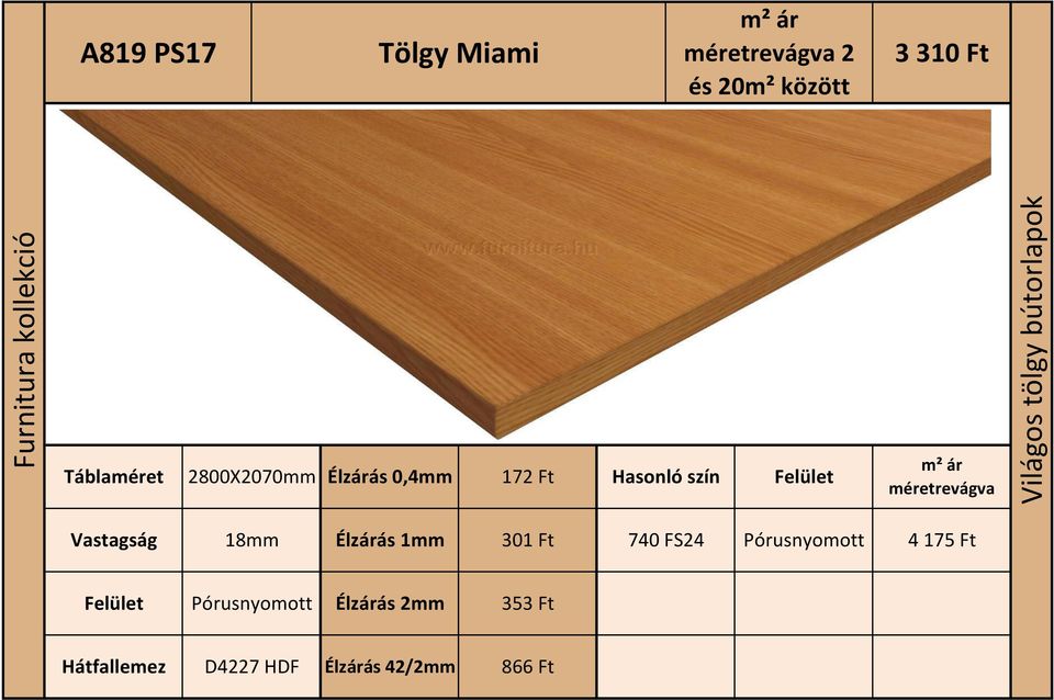 1mm 301 Ft 740 FS24 Pórusnyomott 4 175 Ft