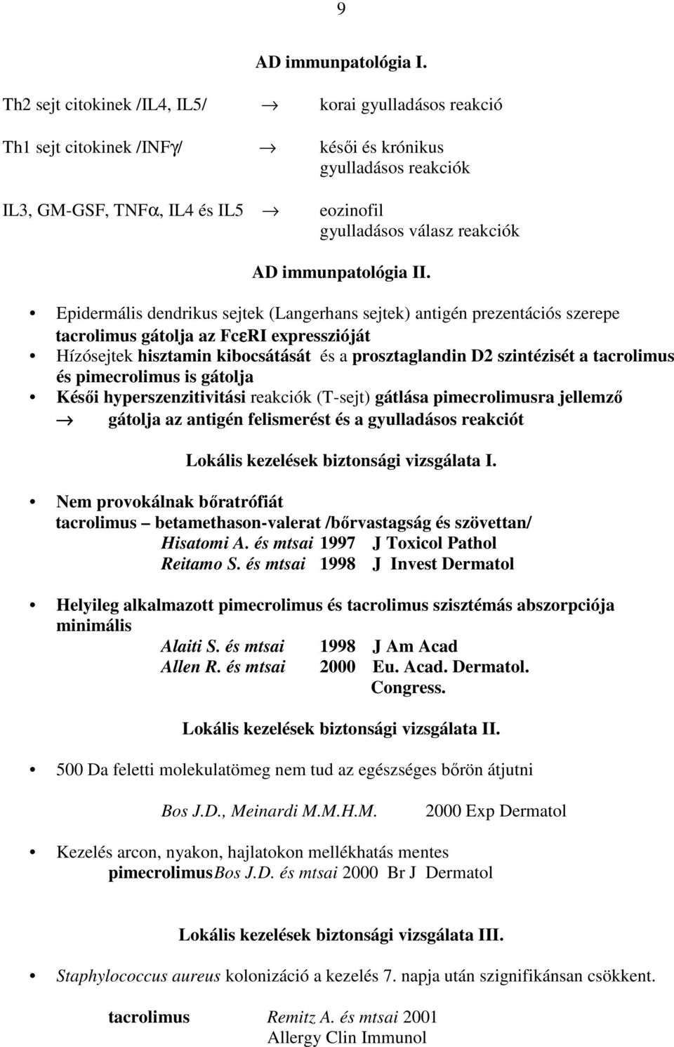 immunpatológia II.