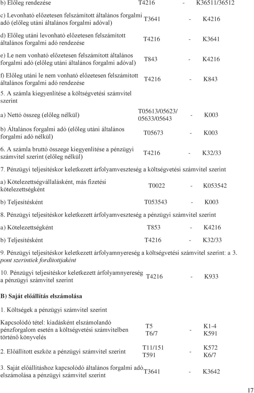 vonható előzetesen felszámított általános forgalmi adó rendezése 5.