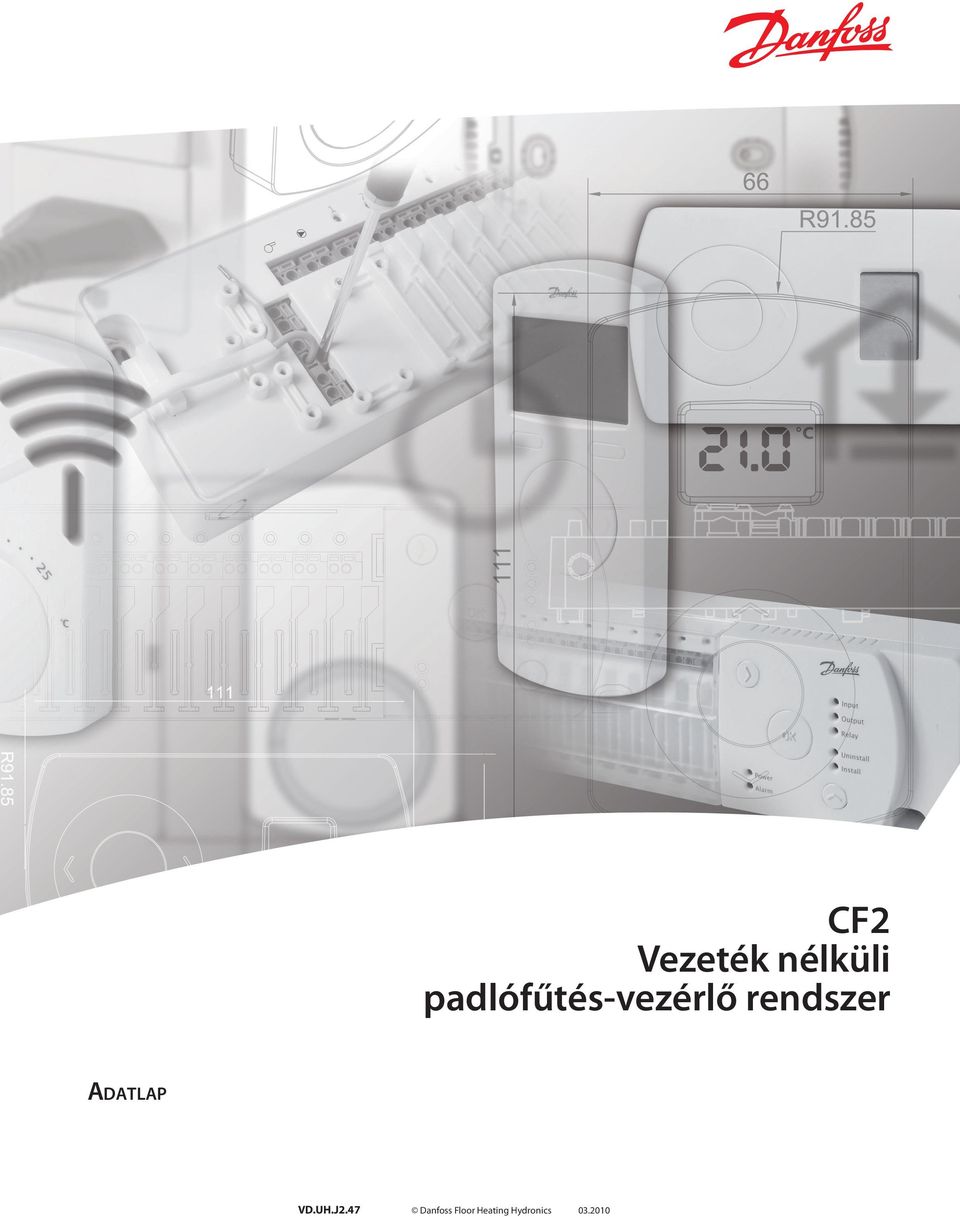 CF2 Vezeték nélküli padlófűtés-vezérlő rendszer - PDF Ingyenes letöltés