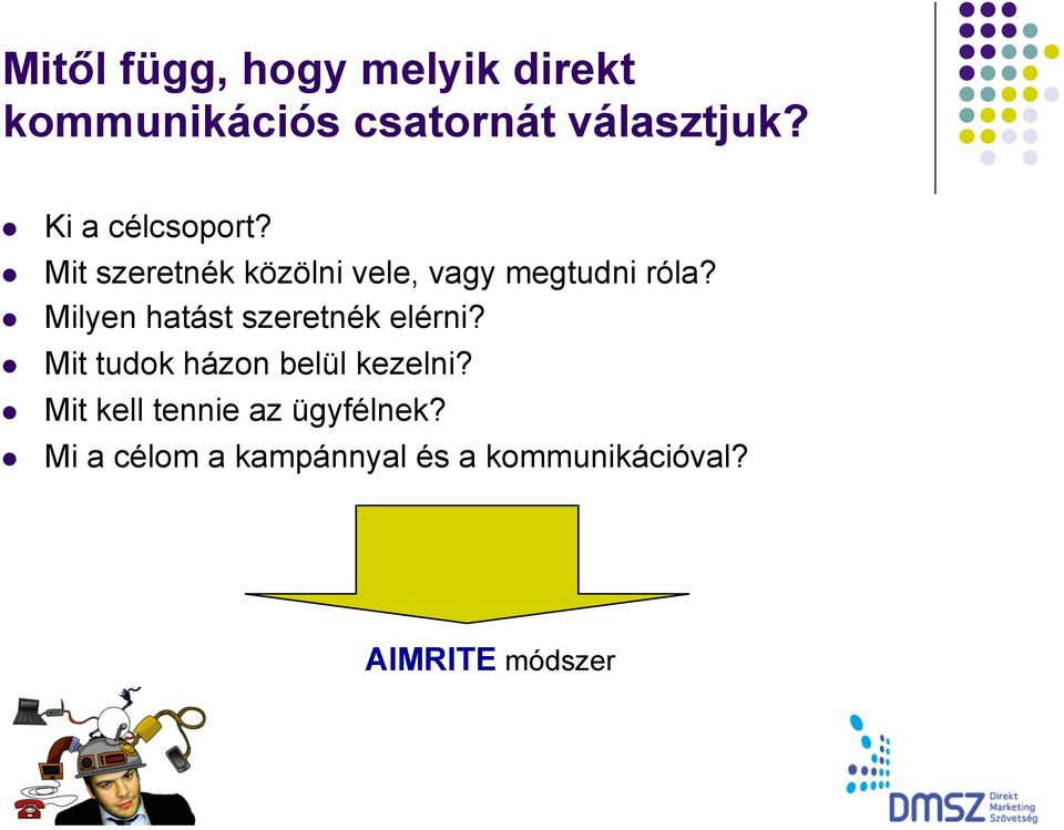 Milyen hatást szeretnék elérni? Mit tudok házon belül kezelni?