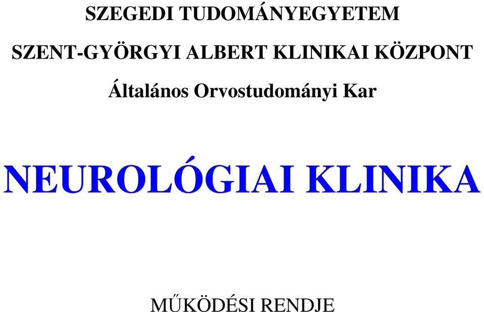 KÖZPONT Általános