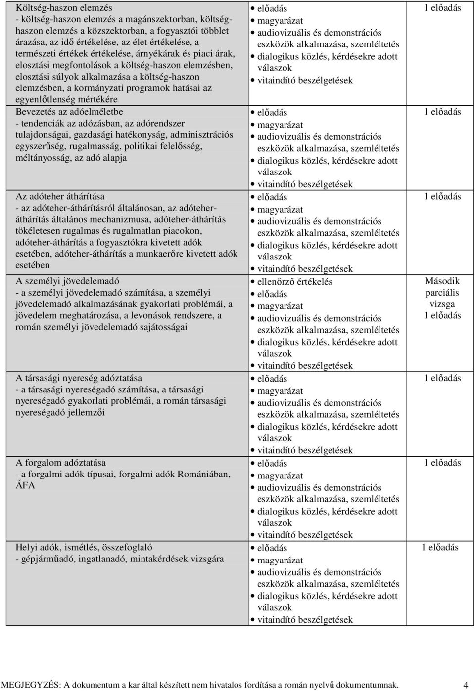 mértékére Bevezetés az adóelméletbe - tendenciák az adózásban, az adórendszer tulajdonságai, gazdasági hatékonyság, adminisztrációs egyszerűség, rugalmasság, politikai felelősség, méltányosság, az