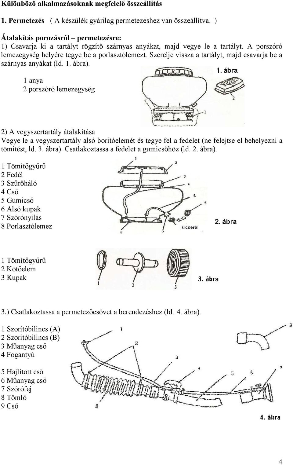 Nagyteljesítményű háti permetező és porszóró. Felhasználói Kézikönyv 3WF-3  3WF-3A 3WF-2.6 3WF-2.6A - PDF Free Download