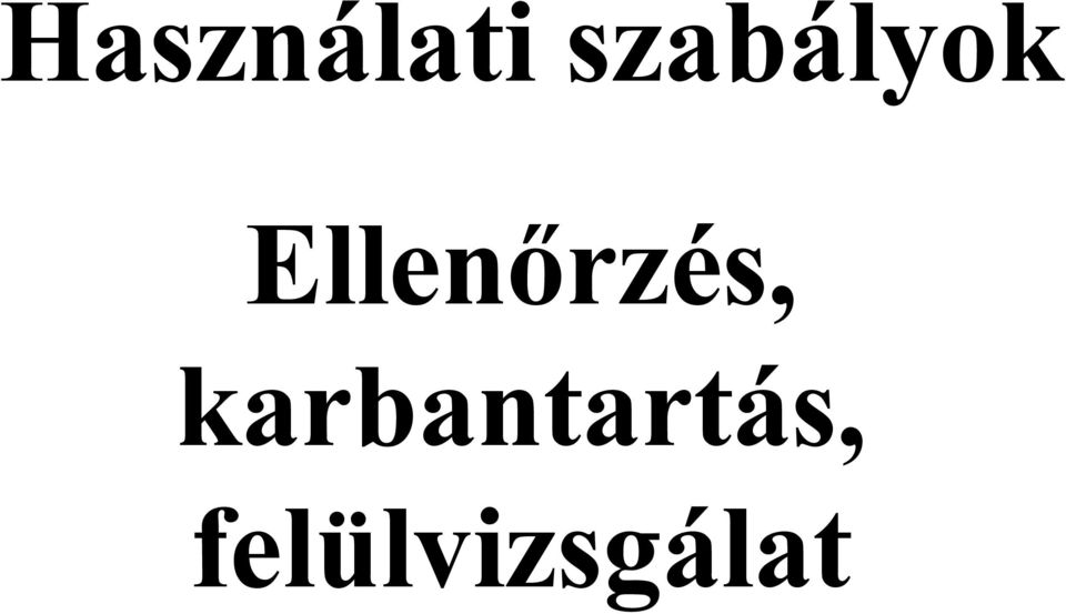 Ellenőrzés,