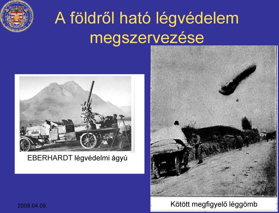 légvédelmi ágyú Kötött