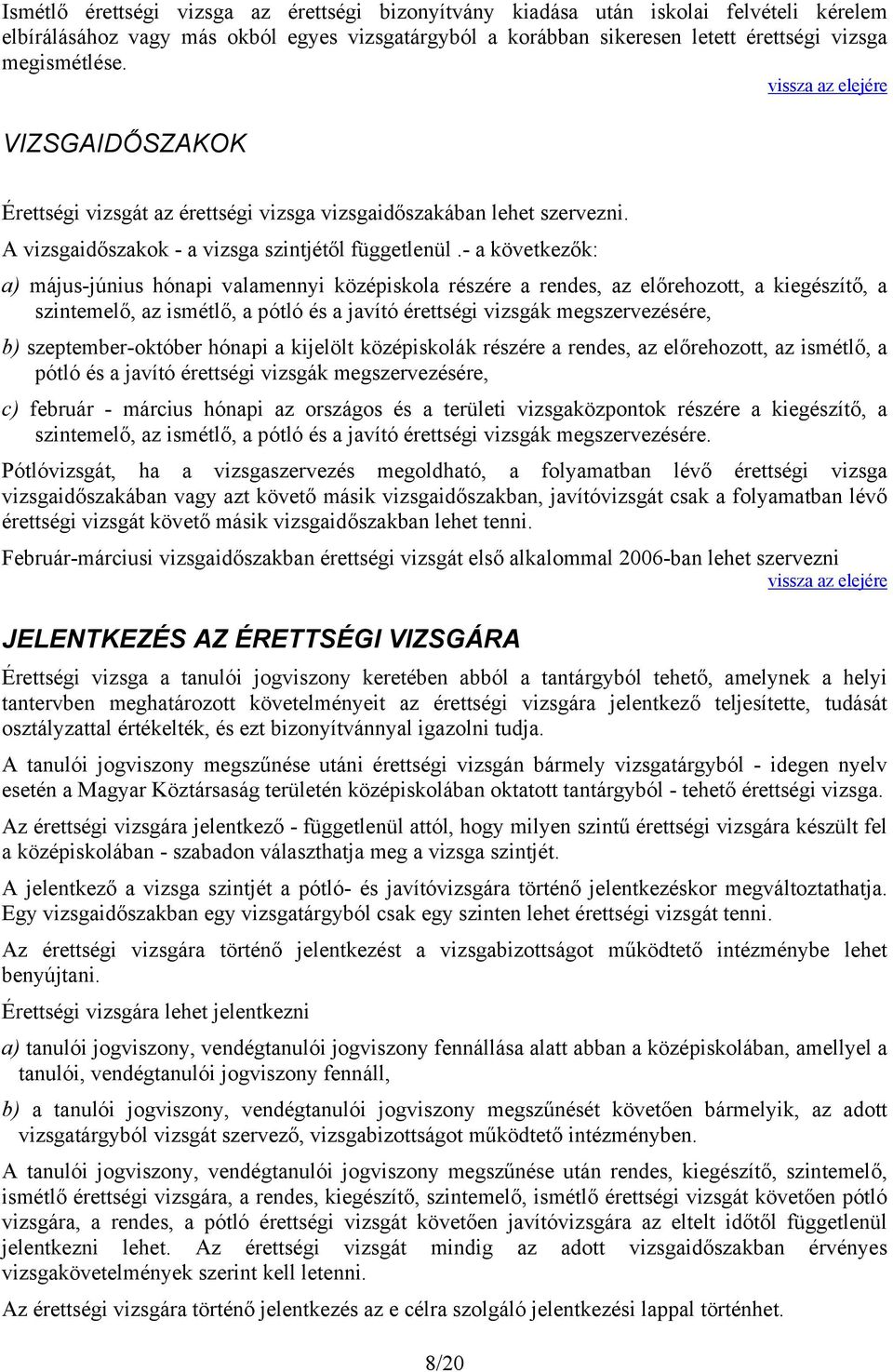 Tudnivalók az érettségiről - PDF Ingyenes letöltés