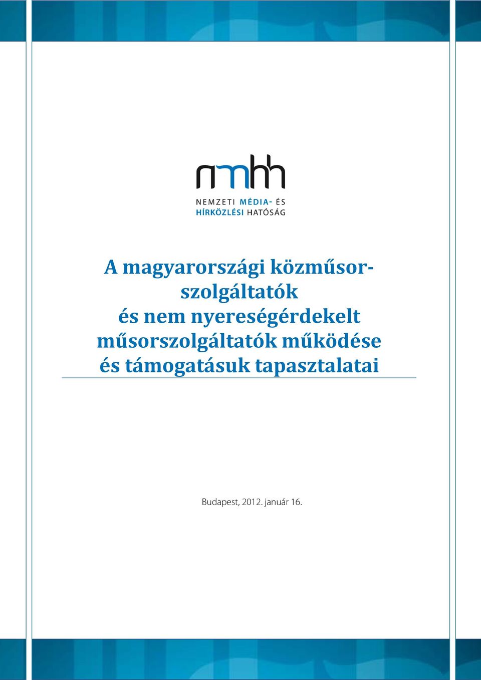 nyereségérdekelt műsorszolgáltatók
