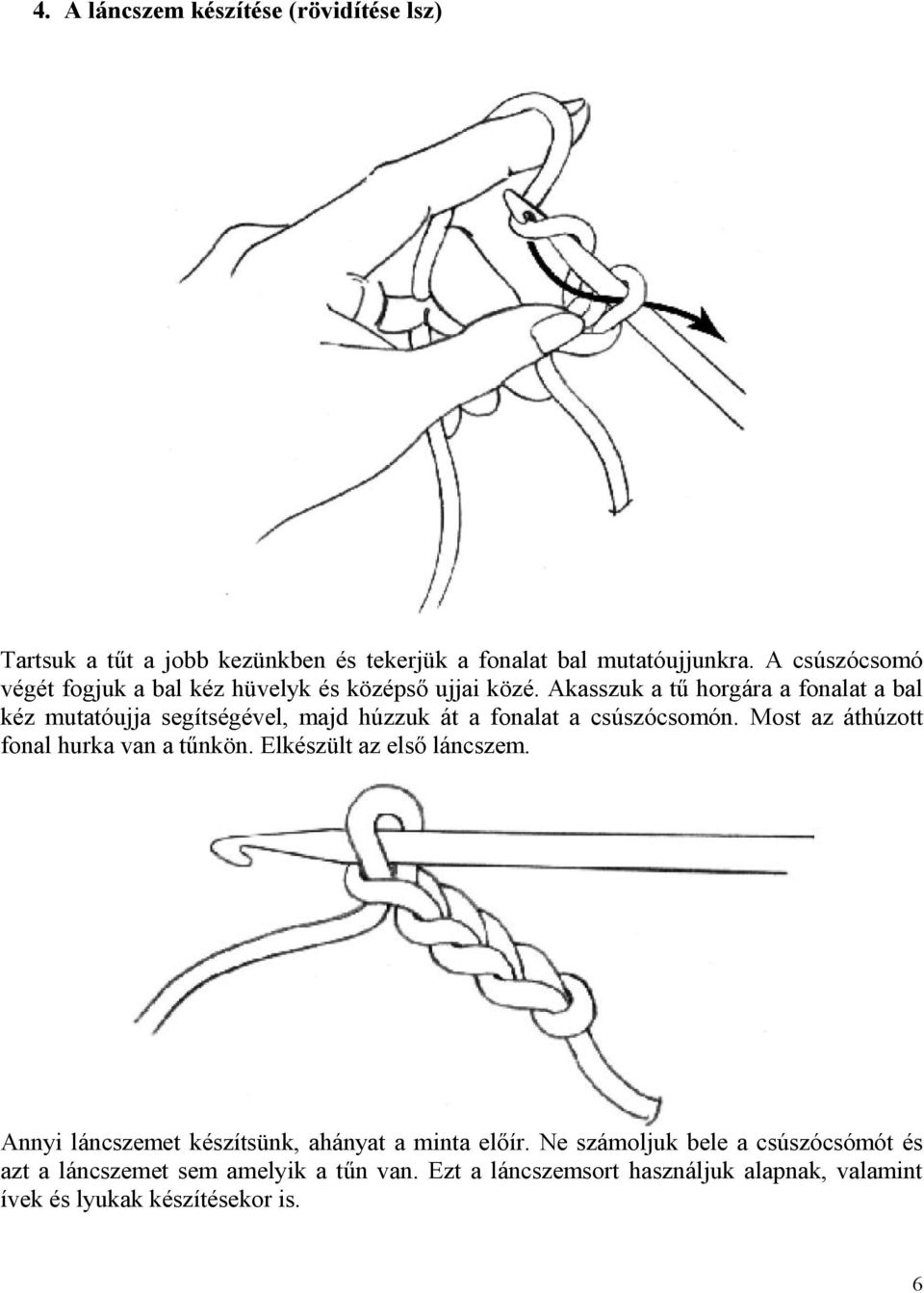 A horgolás alapjai kezdőknek. - PDF Ingyenes letöltés