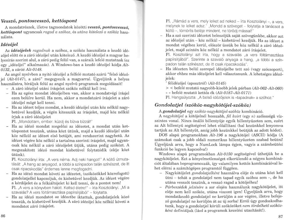 14. A szövegszedés szabályai. Az írásjelek - PDF Ingyenes letöltés