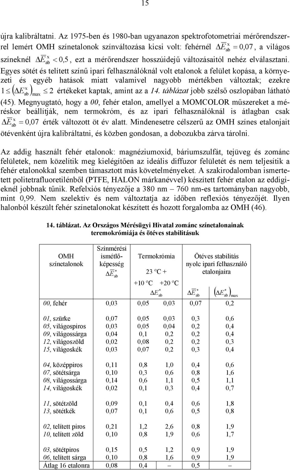 változásaitól ehéz elválasztai.